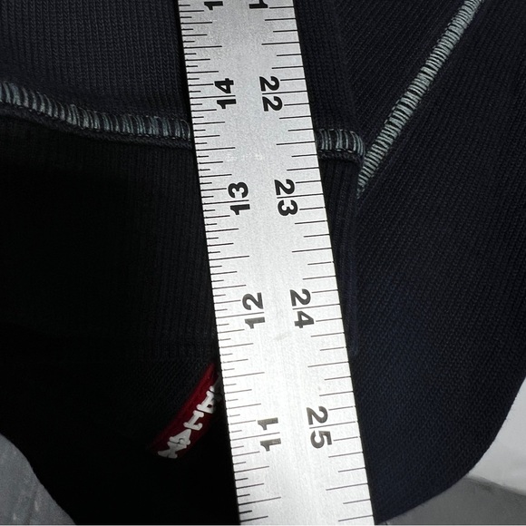 Tommy Bahama Relax Mens Dark Blue Quarter Zip Pullover Sweater Size M 100%cotton - Picture 9 of 11